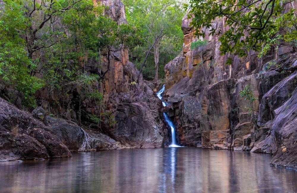 Kakadu Waterhole - Australian Stock Image