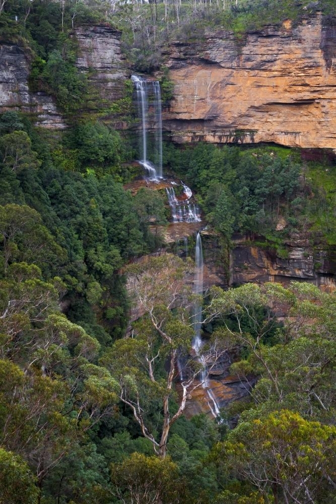 Katoomba Falls - Australian Stock Image