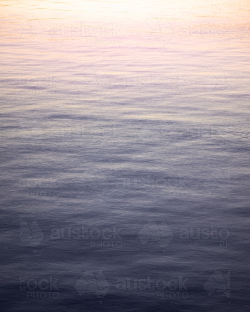 Light on of calm water - Australian Stock Image