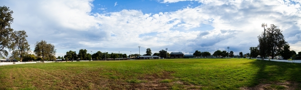 Main arena at Singleton showground - Australian Stock Image