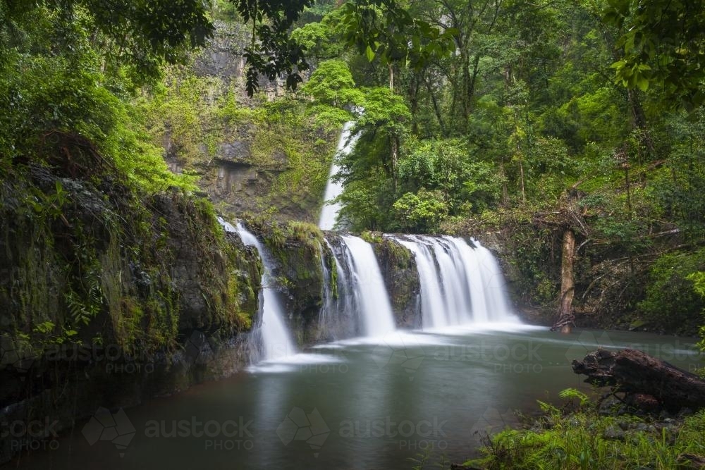 Nandroya Falls - Australian Stock Image