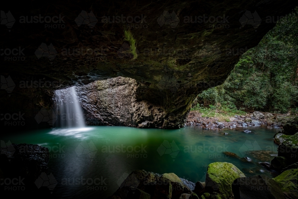 Natural Bridge - Australian Stock Image