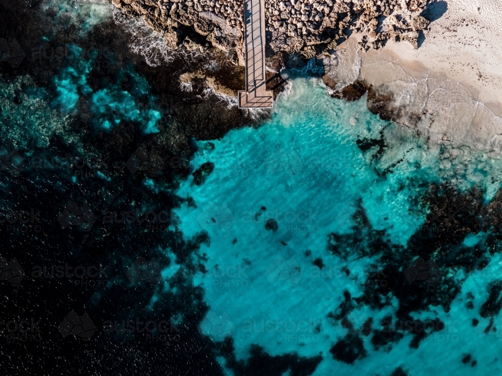 North Beach Jetty - Australian Stock Image