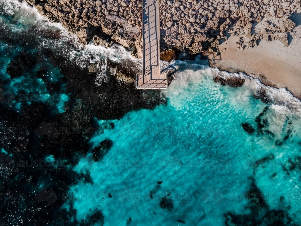 North Beach Jetty - Australian Stock Image