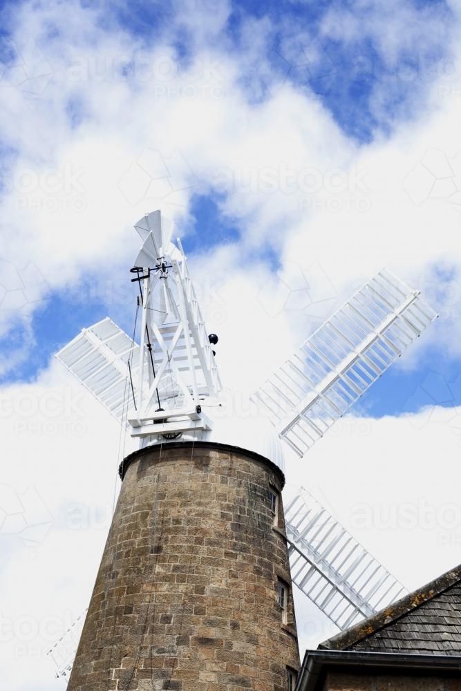 Oatlands windmill - Australian Stock Image