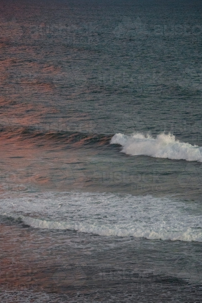 Ocean at sunset - Australian Stock Image