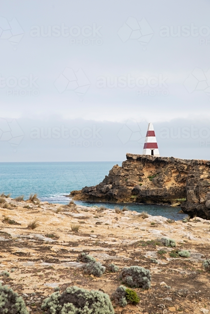 Old Light house in Robe - Australian Stock Image