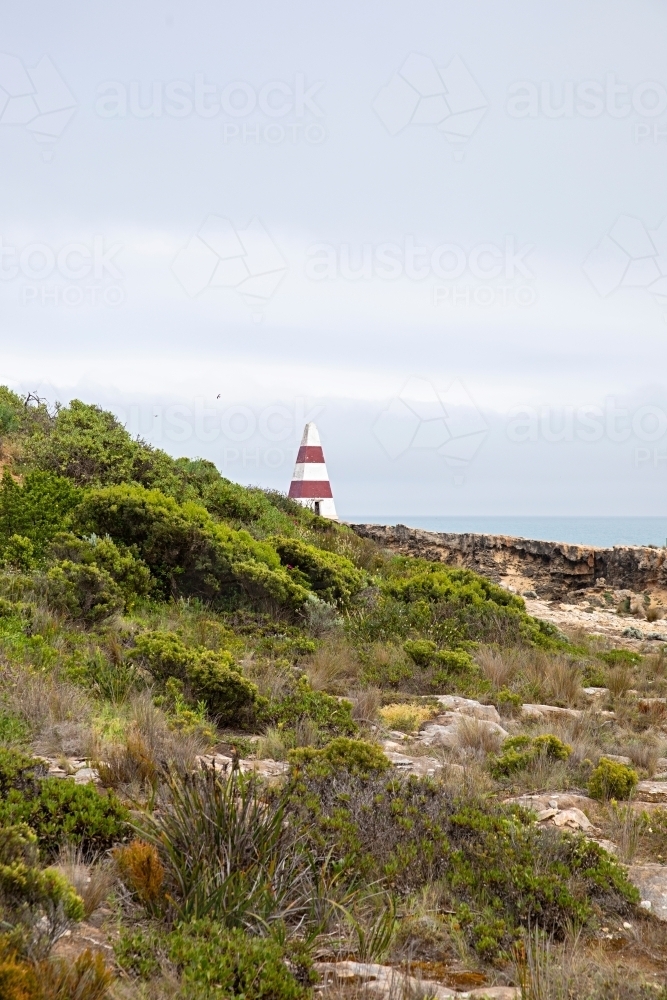 Old Light house in Robe - Australian Stock Image