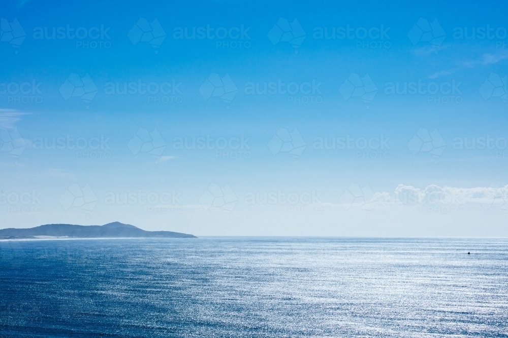 Pacific Ocean and Headland - Australian Stock Image