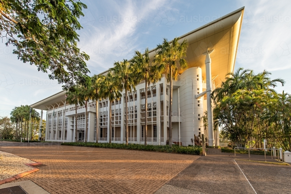 Parliament House, Darwin - Australian Stock Image