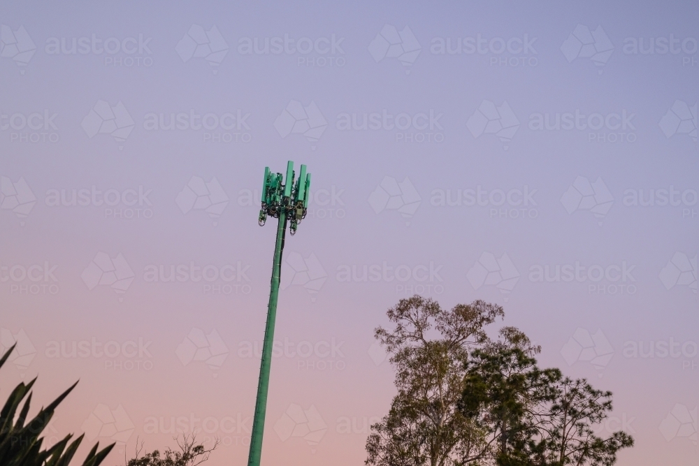 phone tower - Australian Stock Image