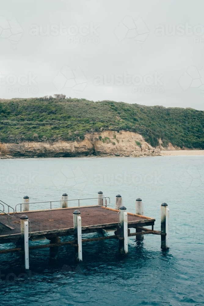 Pier at Port Campbell - Australian Stock Image