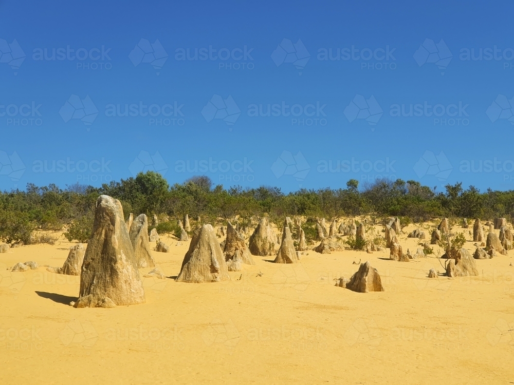 Pinnacle rock formations - Australian Stock Image