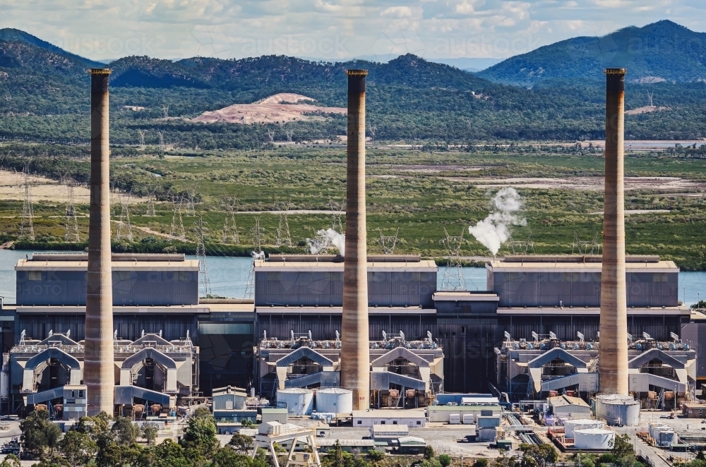 Power Station - Australian Stock Image