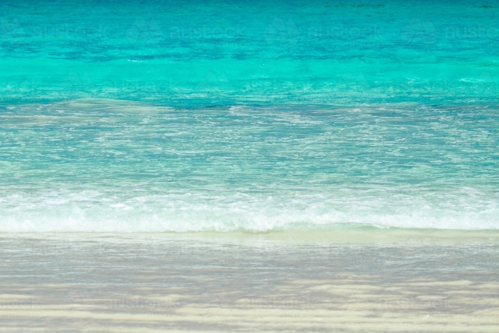 Pristine clear sea and shallows. - Australian Stock Image