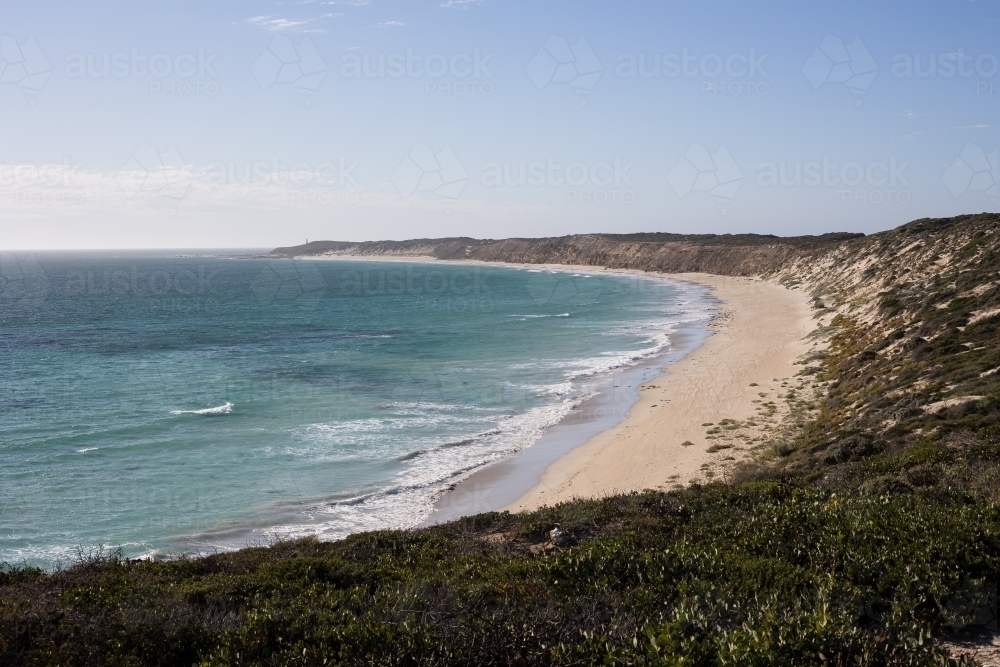 Remote Beach - Australian Stock Image