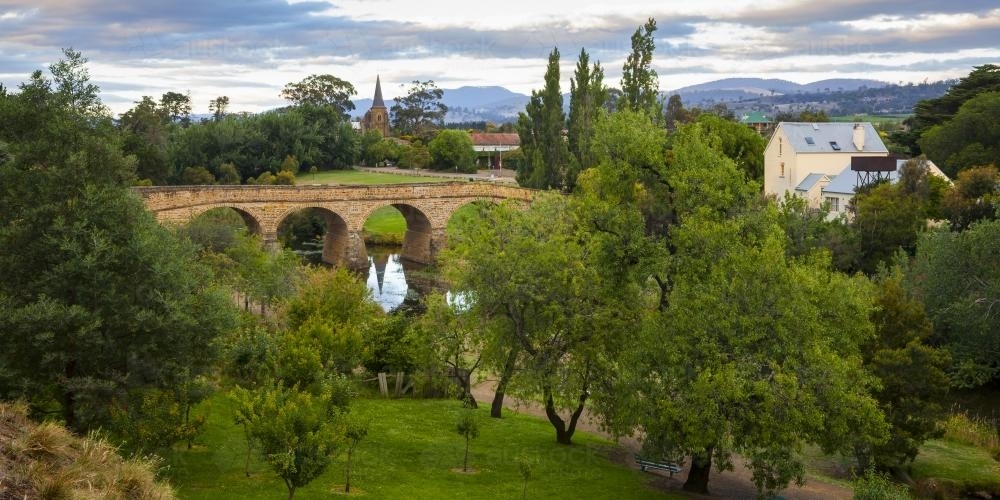 Richmond Bridge - Australian Stock Image