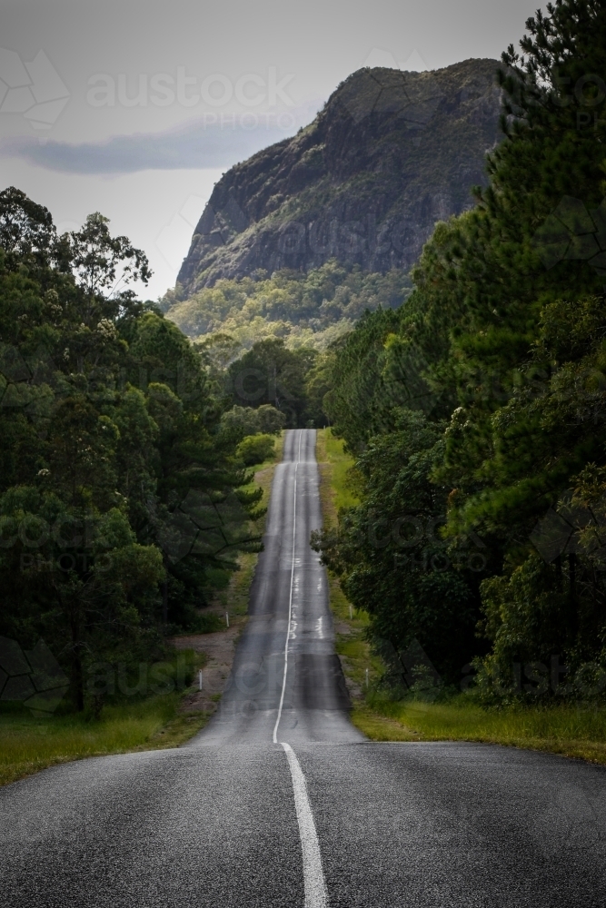 Road to Tibrogargan - Australian Stock Image