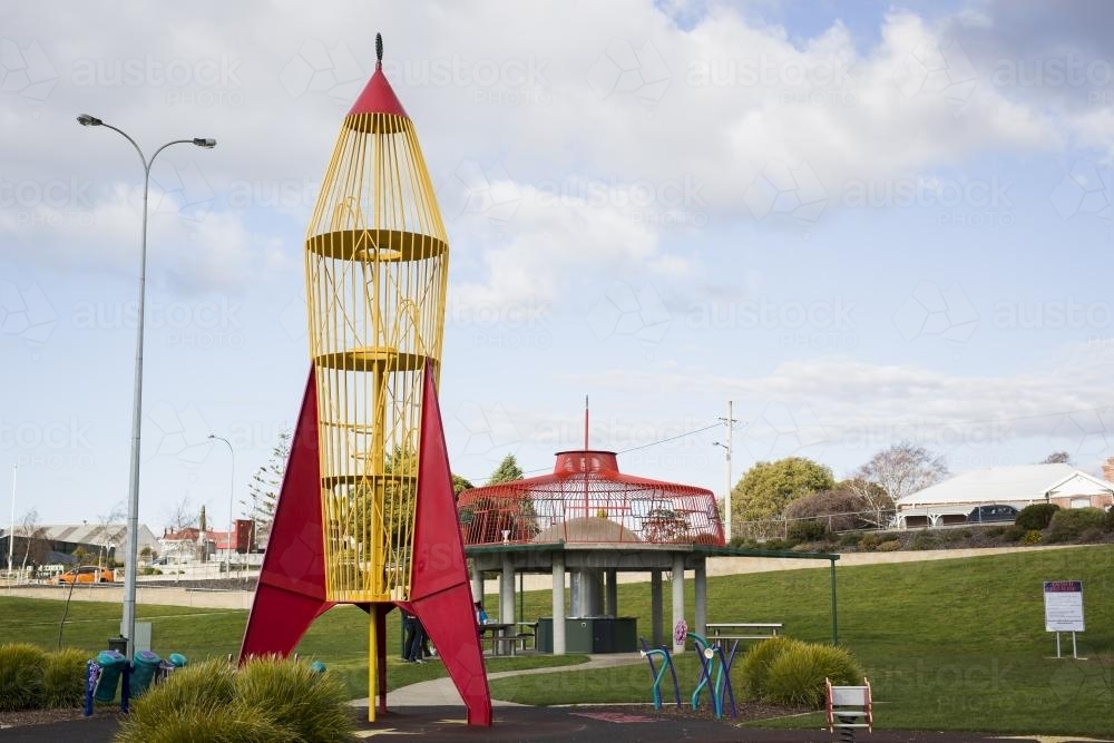 Rocket Park - Australian Stock Image