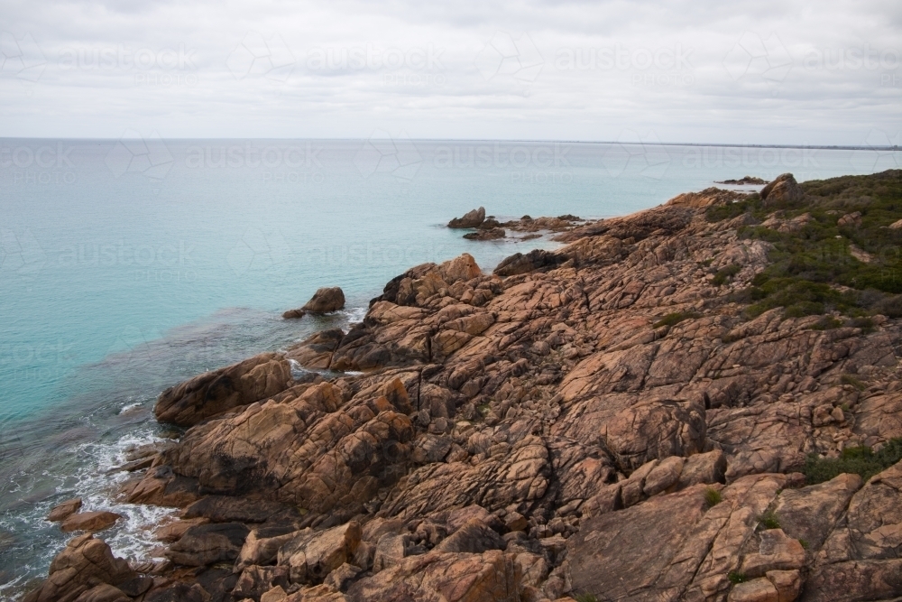 Rocky Coast - Australian Stock Image