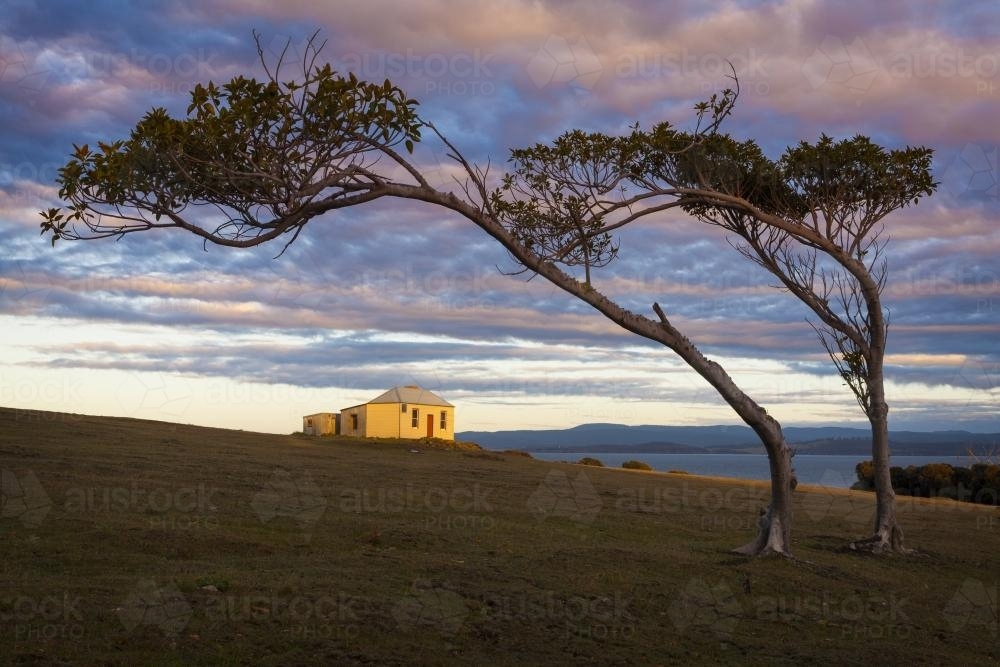 Ruby Hunt's Cottage (circa 1920s) - Australian Stock Image