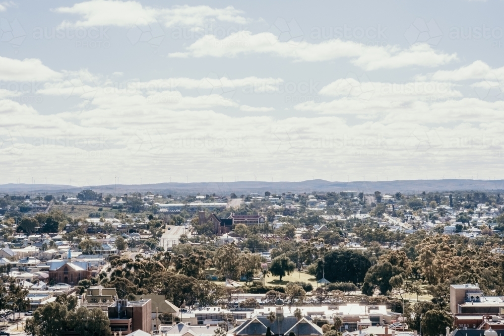 Rural town of Broken Hill - Australian Stock Image