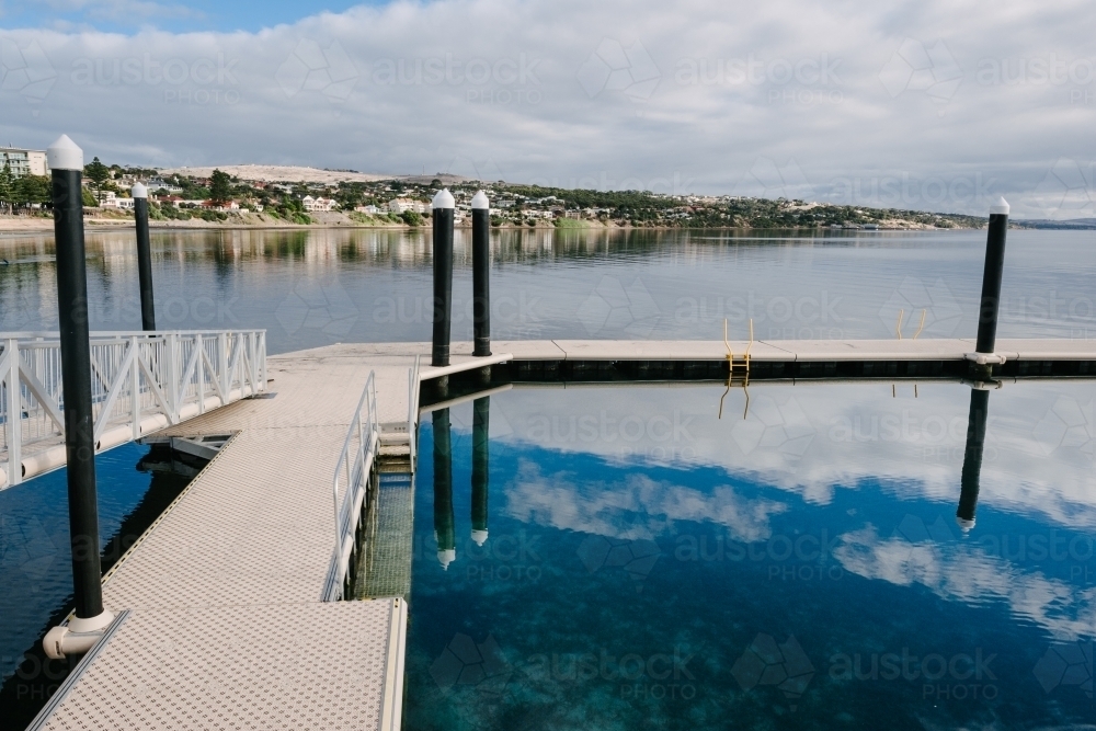 seaside ocean swimming pool - Australian Stock Image