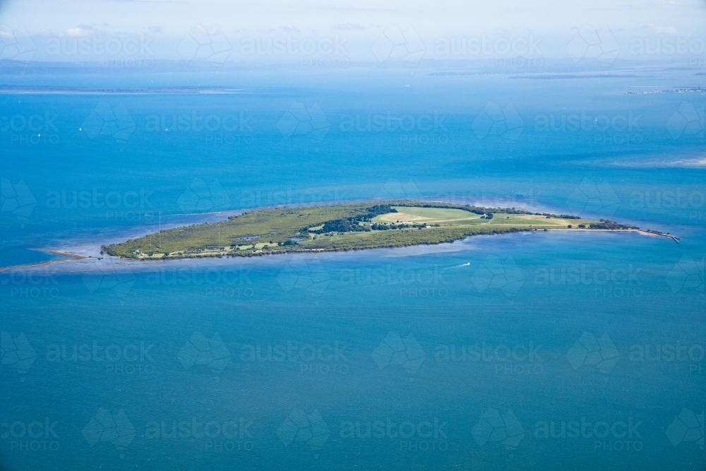 St Helena Island, Moreton Bay - Australian Stock Image