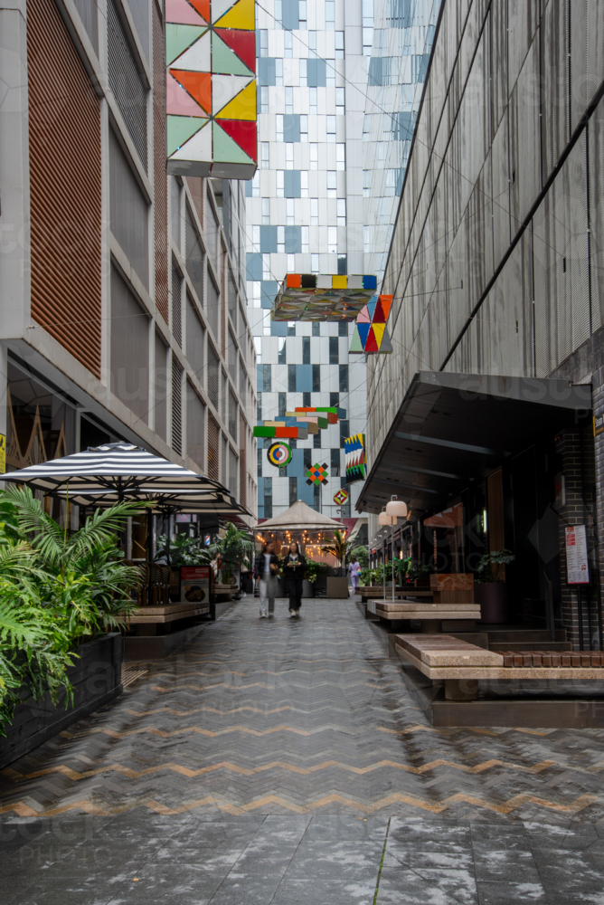 Steam Mill Lane - Australian Stock Image