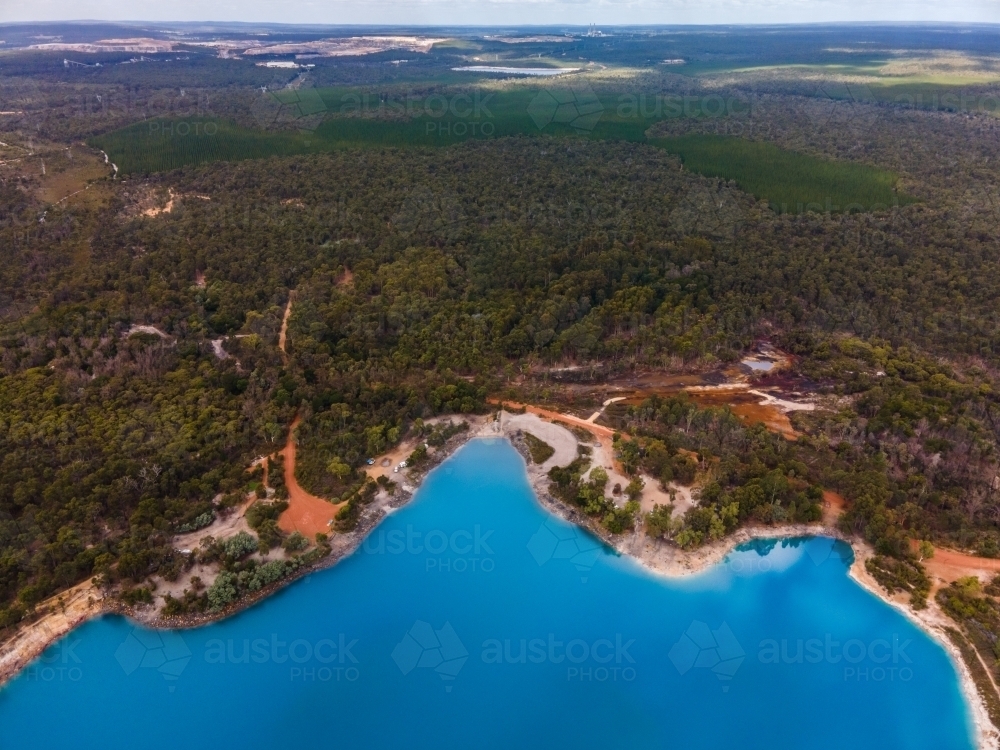 Stockton Lake Western Australia - Australian Stock Image