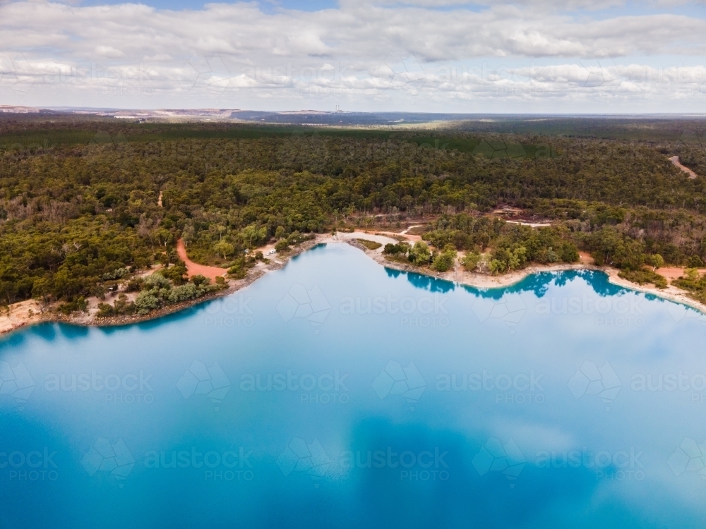 Stockton Lake Western Australia - Australian Stock Image