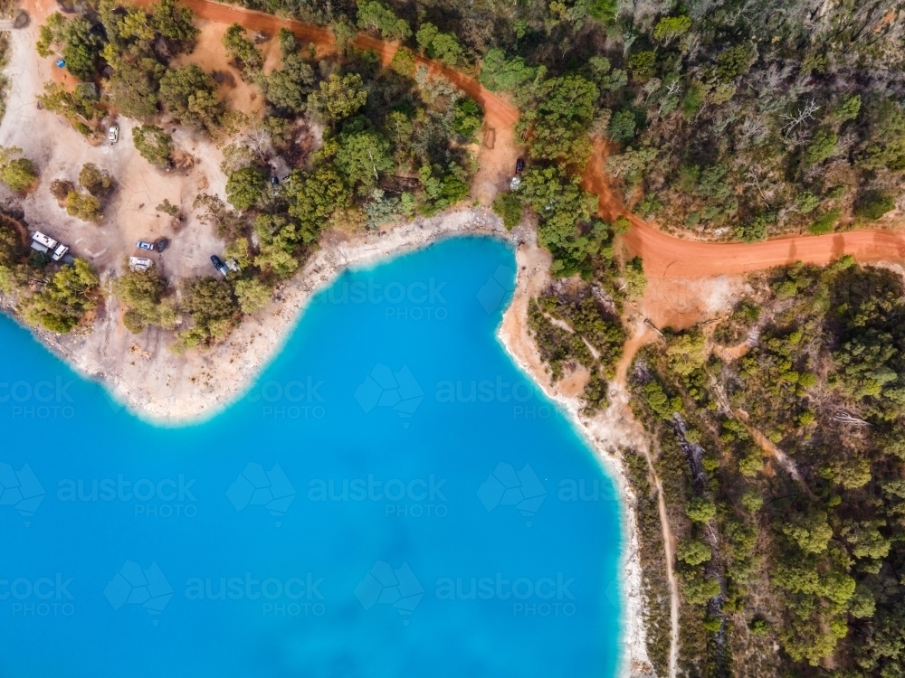 Stockton Lake Western Australia - Australian Stock Image