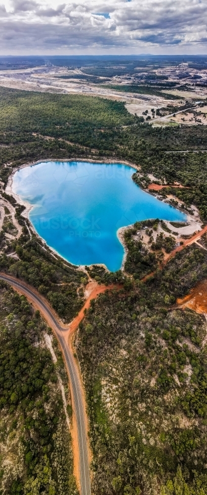 Stockton Lake Western Australia - Australian Stock Image