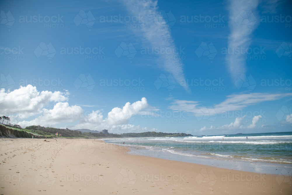 Sunny day at Park Beach, Coffs Harbour - Australian Stock Image