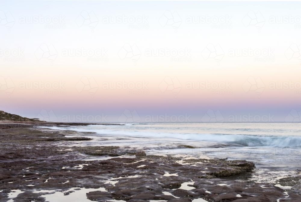 Sunrise Over Reef - Australian Stock Image