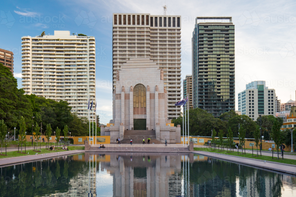 Sydney, Australia - 10 March: ANZAC Memorial in Hyde Park in Sydney CBD on 10th March 2017. - Australian Stock Image