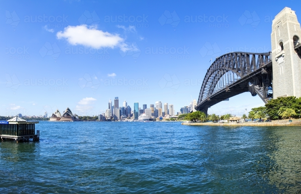 Sydney from across the Harbour - Australian Stock Image