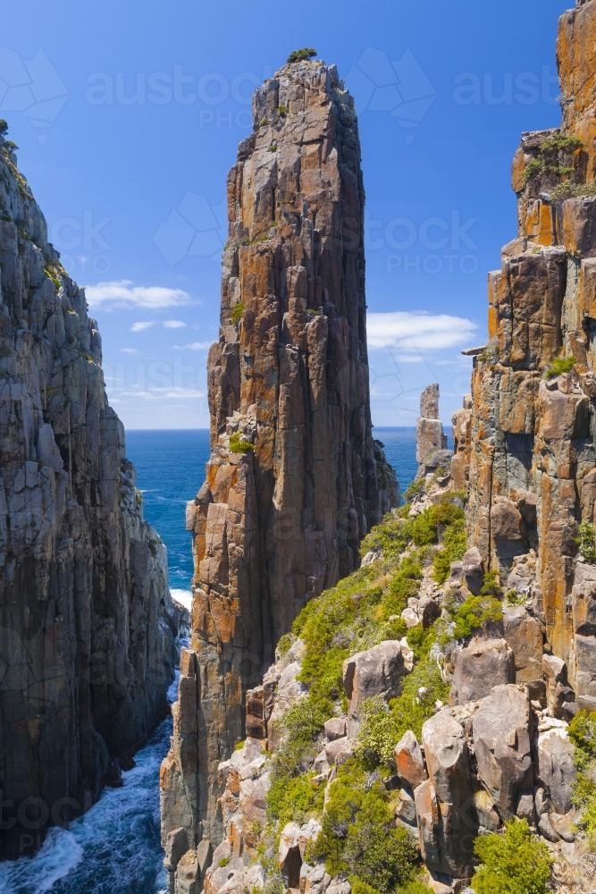 The Candlestick - Cape Hauy - Australian Stock Image