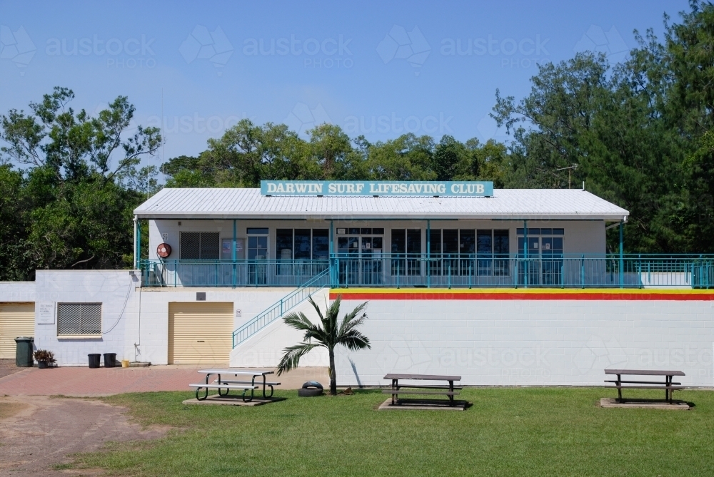 The Darwin Surf Lifesaving Club building - Australian Stock Image