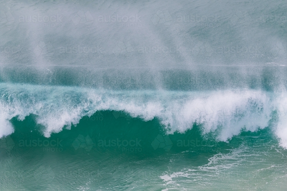 Turquoise Wave - Australian Stock Image