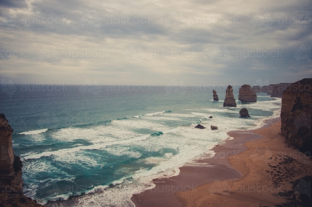 Twelve Apostles, Great Ocean Road - Australian Stock Image