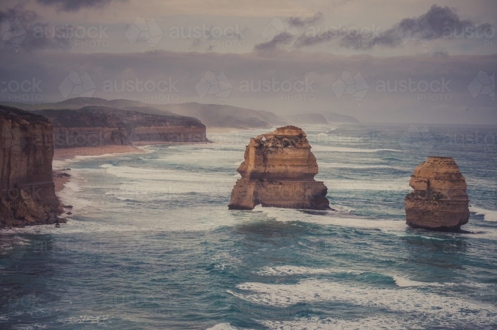 Twelve Apostles, Great Ocean Road - Australian Stock Image