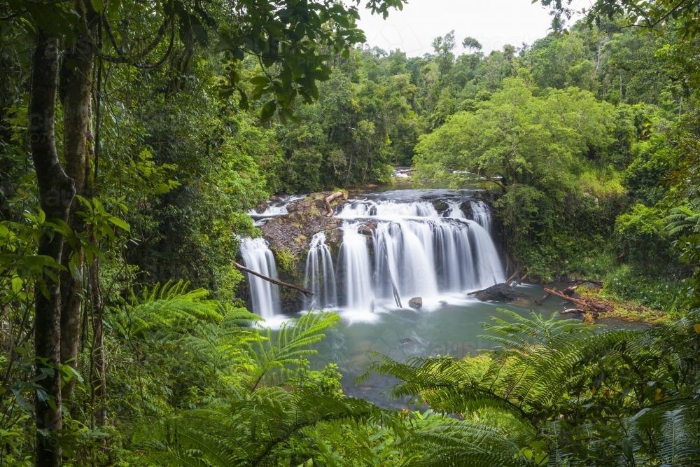 Wallicher Falls - Australian Stock Image