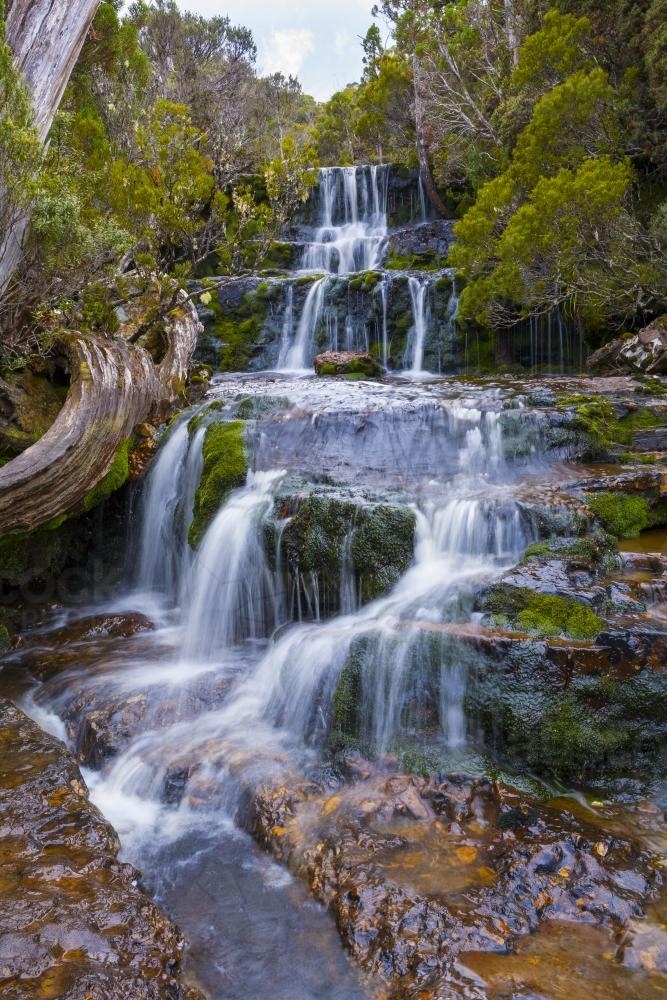 Waterfall Valley - Australian Stock Image