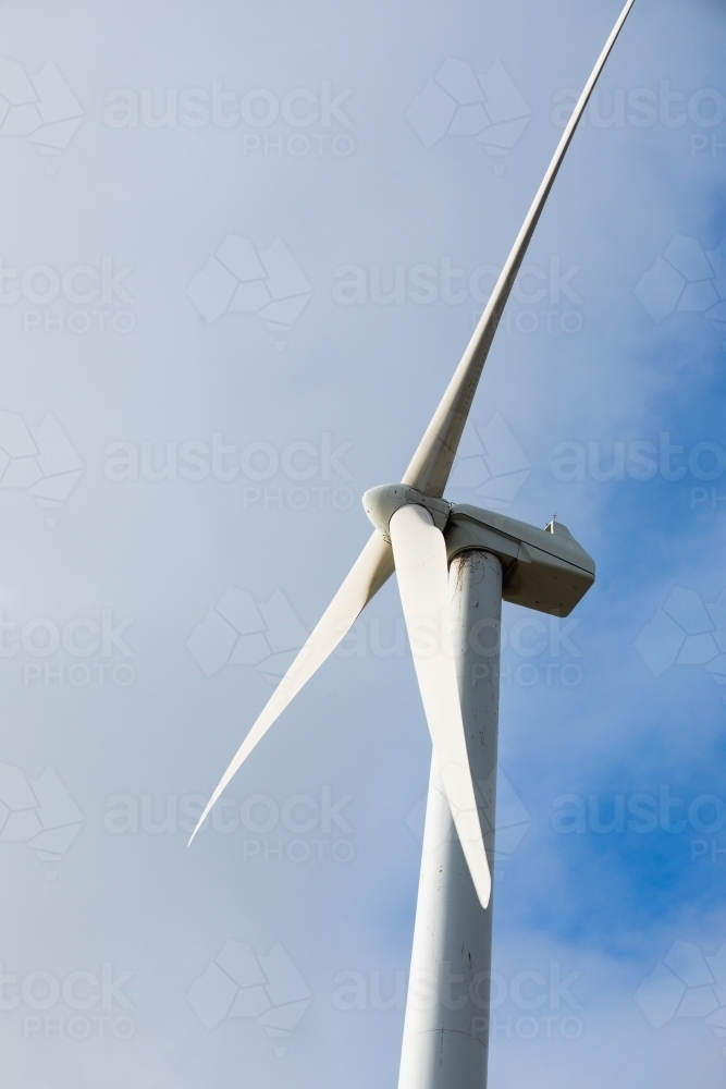 Wind turbine on the Fleurieu Peninsula - Australian Stock Image