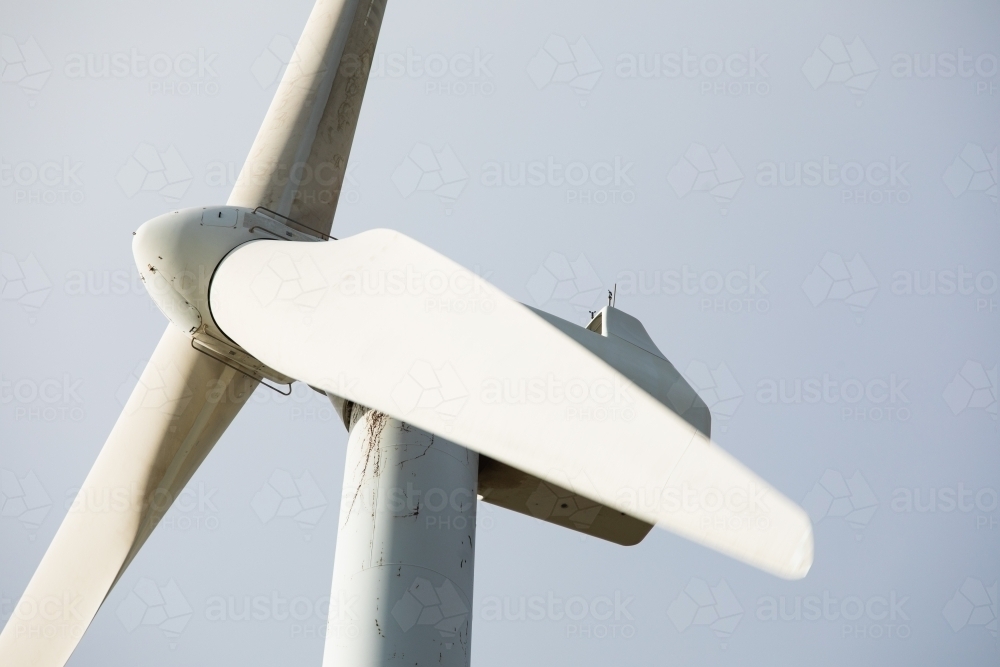 Wind turbine on the Fleurieu Peninsula - Australian Stock Image