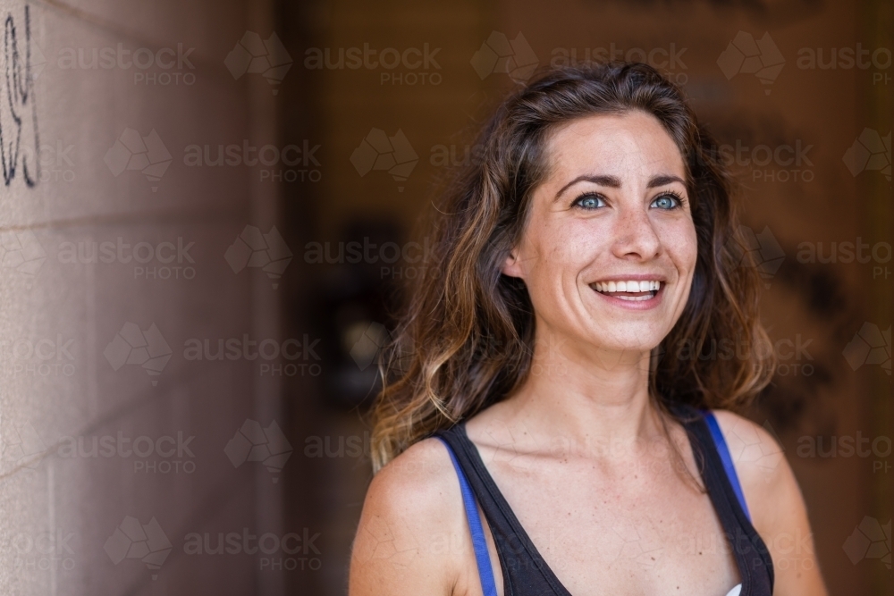 woman in the city - Australian Stock Image