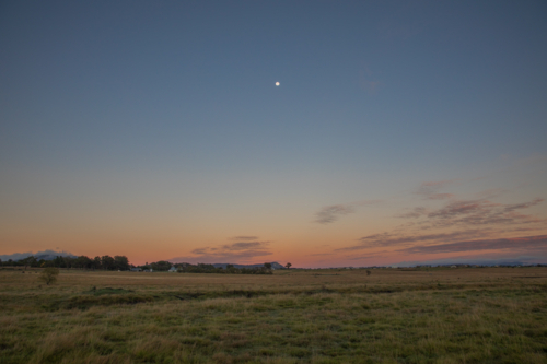 A sunrise sky in the country - Australian Stock Image