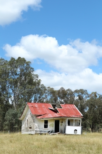 Abandoned farm house - Australian Stock Image