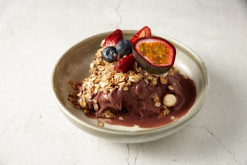Acai bowl - Australian Stock Image